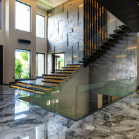 Marble flooring installation