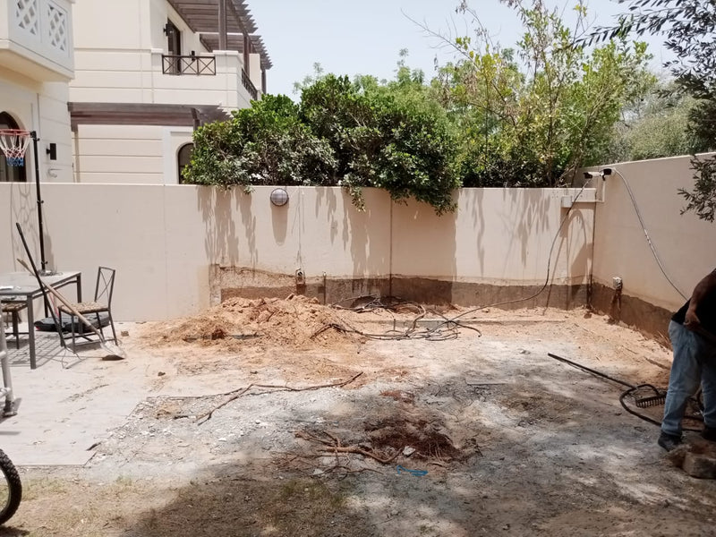 Before renovation work in Dubai apartment